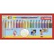 Etui carton x 18 crayons multi-talents STABILO woody 3 in 1 + 1 pinceau rond taille 8 + 1 taille-crayon