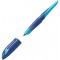 Stylo plume - STABILO EASYbirdy - Stylo ergonomique rechargeable - Bleu/turquoise - Droitier