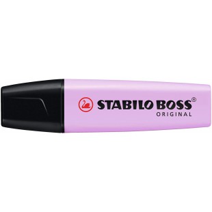 Surligneur STABILO BOSS ORIGINAL Pastel - brume de lilas