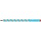 Crayon graphite ergonomique - STABILO EASYgraph - 1 crayon a  papier HB - droitier - bleu clair