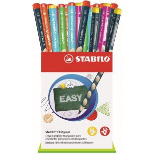 Godet x 36 crayons graphite STABILO EASYgraph HB