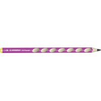 1 crayon graphite STABILO EASYgraph B gaucher corps rose