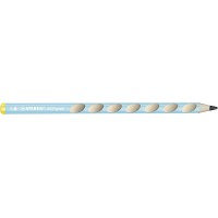 1 crayon graphite STABILO EASYgraph B gaucher corps bleu clair