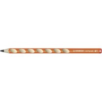 1 crayon graphite STABILO EASYgraph B droitier corps orange
