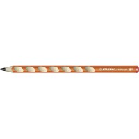 1 crayon graphite STABILO EASYgraph B droitier corps orange