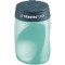 Taille crayon ergonomique - STABILO EASYsharpener - bleu ardoise - avec reservoir - Droitier