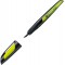 Stylo plume ergonomique - STABILO EASYbuddy - Pointe moyenne, rechargeable - Noir / Jaune