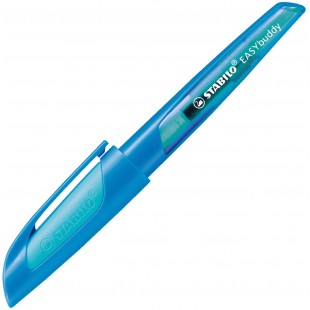 Stylo-plume STABILO EASYbuddy plume M pour tous - bleu/turquoise