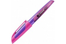 Stylo-plume STABILO EASYbuddy Twilight Sky plume L spéciale gaucher - rose/violet foncé