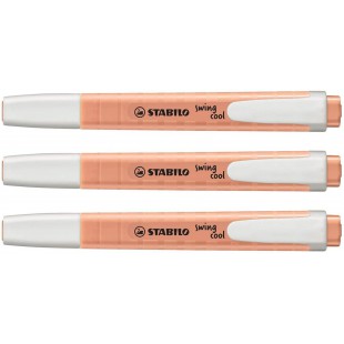 Surligneur STABILO swing cool Pastel - teint de pêche