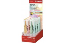 STABILO Surligneur swing cool Pastel Edition, pr‚sentoir de