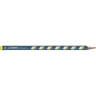 Crayon graphite ergonomique - STABILO EASYgraph S - 1 crayon a  papier HB - gauche ardoise