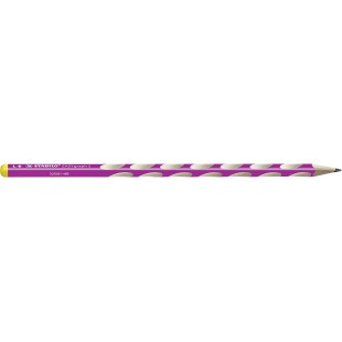 Crayon a  papier d'apprentissage EASYgraph S GAUCHER, mine HB, coloris rose