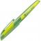 STABILO EASYbuddy Stylo-plume avec plume standard M Vert citron Encre bleue effacable Stylo unique Cartouche incluse