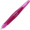 Stylo plume ergonomique pour droitiers avec mangeoire de debutant - STABILO EASYbirdy en baie/rose - Avec cartouche