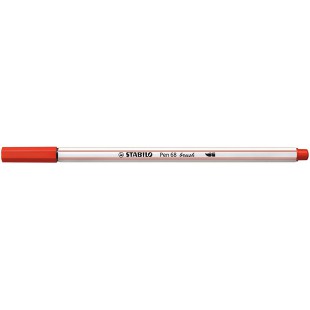 Feutre pinceau STABILO Pen 68 brush - rouge