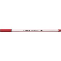 Feutre pinceau STABILO Pen 68 brush - rouge bordeaux