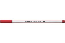 Feutre pinceau STABILO Pen 68 brush - rouge bordeaux