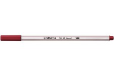 Feutre pinceau STABILO Pen 68 brush - rouge pourpre