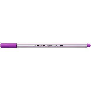 Feutre pinceau STABILO Pen 68 brush - lilas