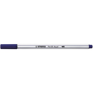 Feutre pinceau STABILO Pen 68 brush - bleu nuit