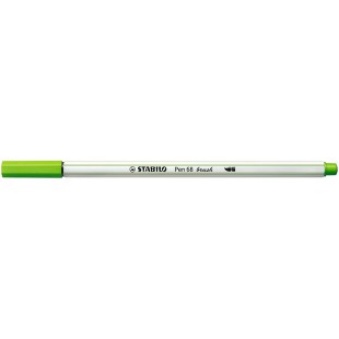 Feutre pinceau STABILO Pen 68 brush - vert gazon
