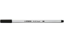 Feutre pinceau STABILO Pen 68 brush - noir