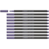 Feutre métallisé STABILO Pen 68 metallic - violet métallisé