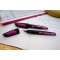 Stabilo EASYbuddy Stylo plume pour debutant avec plume A Noir/magenta Encre bleue effacable