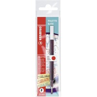 Stabilo 89452 Recharge gel pour roller a bille Palette, rouge