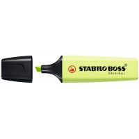 Surligneur STABILO BOSS ORIGINAL Pastel - zeste de citron vert