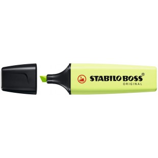 Surligneur STABILO BOSS ORIGINAL Pastel - zeste de citron vert