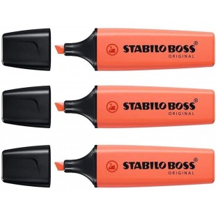 Surligneur STABILO BOSS ORIGINAL Pastel - douceur de corail