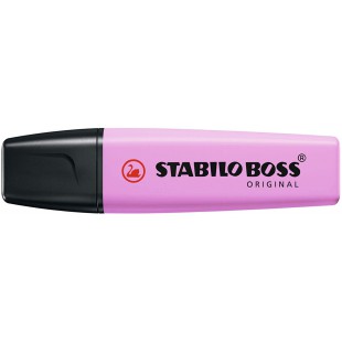 Surligneur STABILO BOSS ORIGINAL Pastel - mauve givré