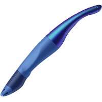 Stylo Roller - STABILO Easyoriginal - 1 Stylo Roller Ergonomique Rechargeable - Bleu Edition Hologramme - Droitier