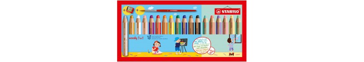 Sets Crayons Polyvalents