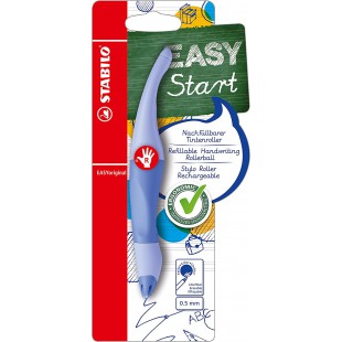 Blister x 1 roller STABILO EASYoriginal Pastel droitier - nuage de bleu