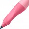 Stabilo Easy Stylo a  bille ergonomique pour droitier Couleur pastel rouge rose Stylo unique Encre bleue effacable Avec cartouch