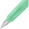 STABILO EASYbuddy Pastel Stylo plume avec plume pour debutant Vert menthe Encre bleue effacable Avec cartouche incluse