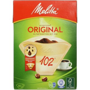 Melitta 2049667 Aroma Filtre a  Cafe Marron 80 Pieces