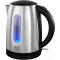 Melitta Bouilloire, Graduation eclairee, Capacite 1,7 L, Prime Aqua, Noir/Inox, 1018-02