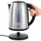 Melitta Bouilloire, Graduation eclairee, Capacite 1,7 L, Prime Aqua, Noir/Inox, 1018-02