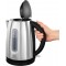 Melitta Bouilloire, Graduation eclairee, Capacite 1,7 L, Prime Aqua, Noir/Inox, 1018-02