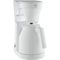 Melitta Cafetiere a  Filtre avec Verseuse Isotherme, Easy Therm II, Blanc, 1023-05, Plastique, 1 Liter