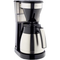 Melitta Cafetiere Filtre Avec Verseuse en Acier Inoxydable Easy Top Therm Steel, 2,1kg