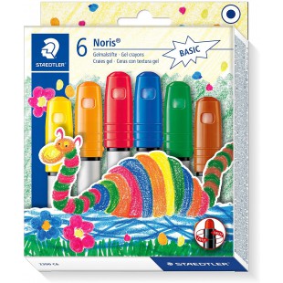 Staedtler - Noris Club - Pack de 6 Craies gels - Assortis