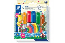 Staedtler - Noris Club - Pack de 6 Craies gels - Assortis