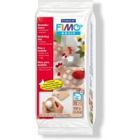 Staedtler FIMO Air Basic, Pate a  modeler chair durcissante a  l'air libre avec rendu argile, Pour debutants et artistes, Facile