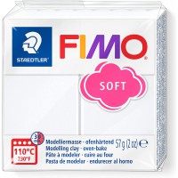 Staedtler Fimo Soft 8020, Pte a   Modeler Extremement Souple, Facile a   Demouler, Durcissant au Four, Pour Debutants et Artiste