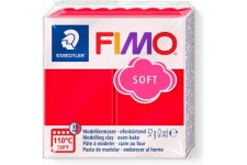 Staedtler - Fimo Soft - Pain Pate a   Modeler 57 g Rouge Indien